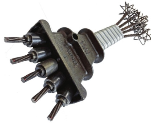 Monostrand 12.7mm 15.2mm 15.7mm Sistem Post Tension Beton dengan Kekuatan Hasil 1450Mpa