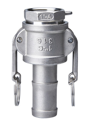 Self Locking Stainless Steel Camlock Coupling Casting Cam Dan Peredam Alur