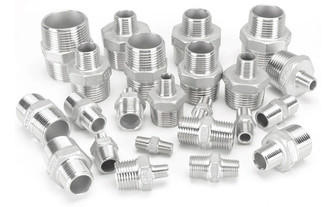 NPT Pipa Stainless Steel Berulir Tee Cf8 / Cf8m Gravity Casting
