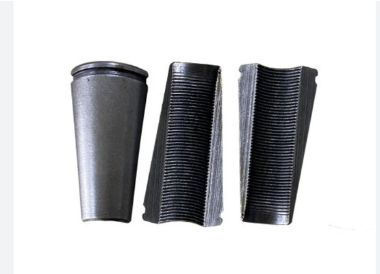 Kekuatan Tekanan Tinggi Cold Forged Silver Post Komponen Tension Wedge Untuk Struktur Beton
