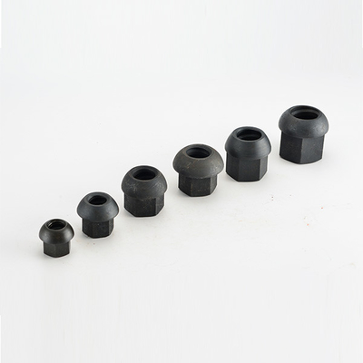 M24 Circular Dome Headed Nut Fasteners 1045 Kacang Baja Karbon