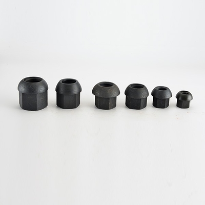 M24 Circular Dome Headed Nut Fasteners 1045 Kacang Baja Karbon