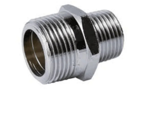 304 316L Threaded Stainless Steel Pipe Fittings Male Hex Nipple Reducer