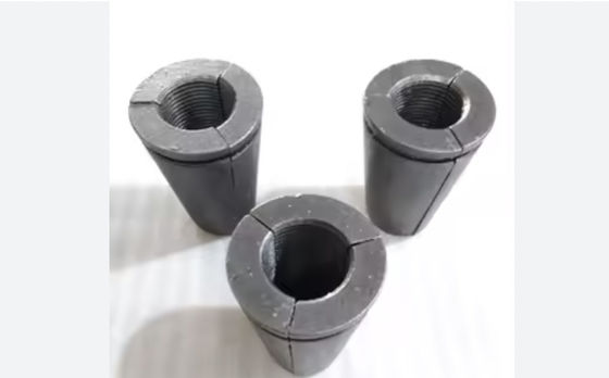 Cold Forged 20CRMNTI Silver Post Tensioning Wedge / Post Tension Wedge Dengan Daya Tahan yang Luar Biasa