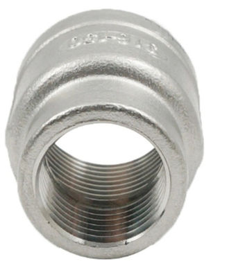 Ra 1.6 - Ra 12.5 Stainless Steel Pipe Fittings NPT / BSP Thread Reducing Socket